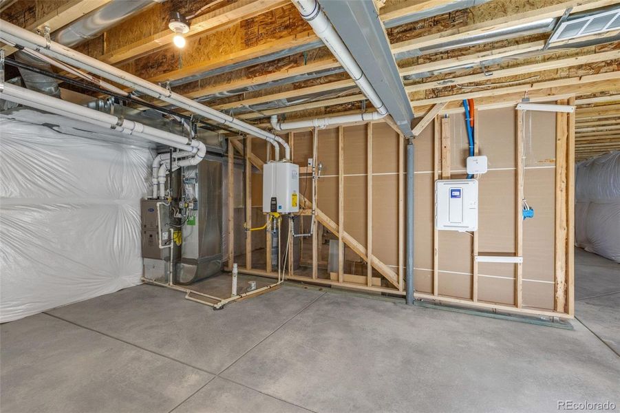 In-progress construction of a new home in The Legacy Collection at Talon Pointe, Thornton, CO (Image 21).