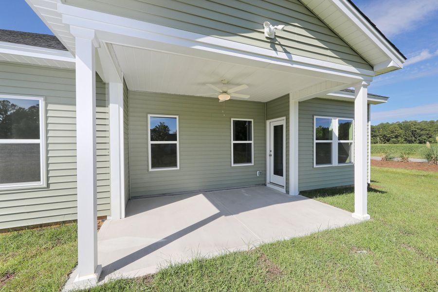 Exterior details and patio area of a home in Garden Grove, Conway (Image 23). Exterior details and patio area of a home in Garden Grove, Conway (Image 23).