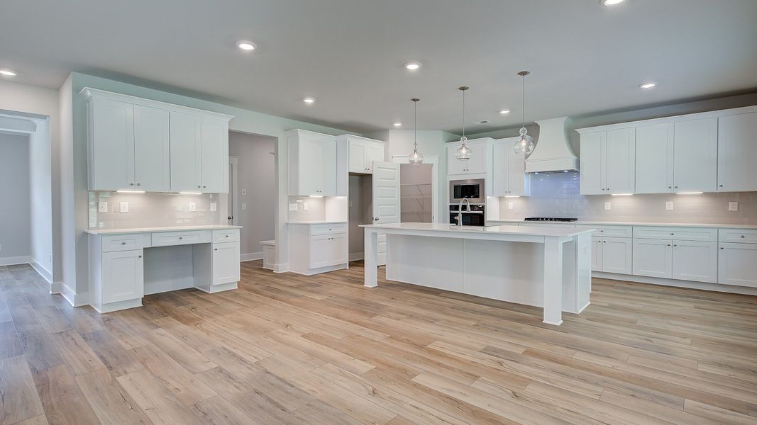 Representative furnished interior of a home built from the Margaret by DRB Homes in Saddleridge, Senoia (Image 24).