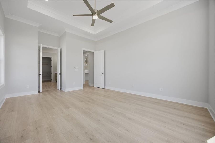 Spacious, unfurnished interior of a new home in Yellowstone Farms, Cumming (Image 24).