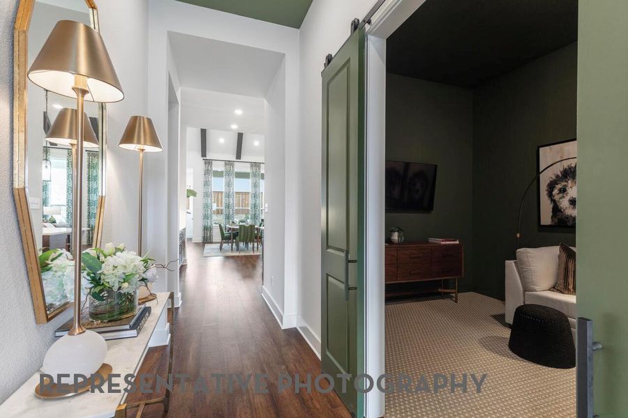 Furnished interior view inside a new home in Flora, Hutto (Image 20).