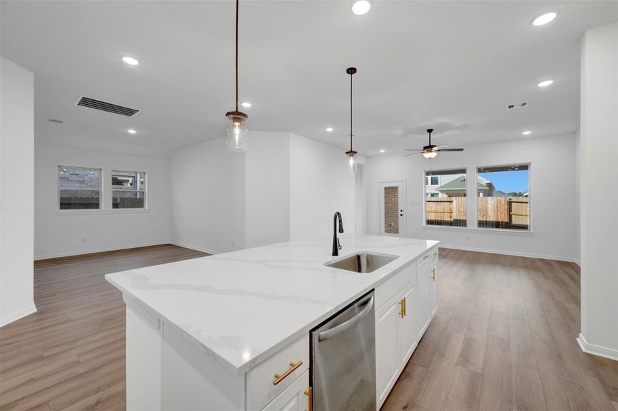 Furnished interior view inside a new home in Escondido 45’ Homesites, Magnolia (Image 6).