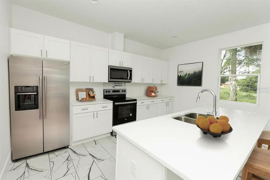 Furnished interior view inside a new home in , Apopka (Image 6).