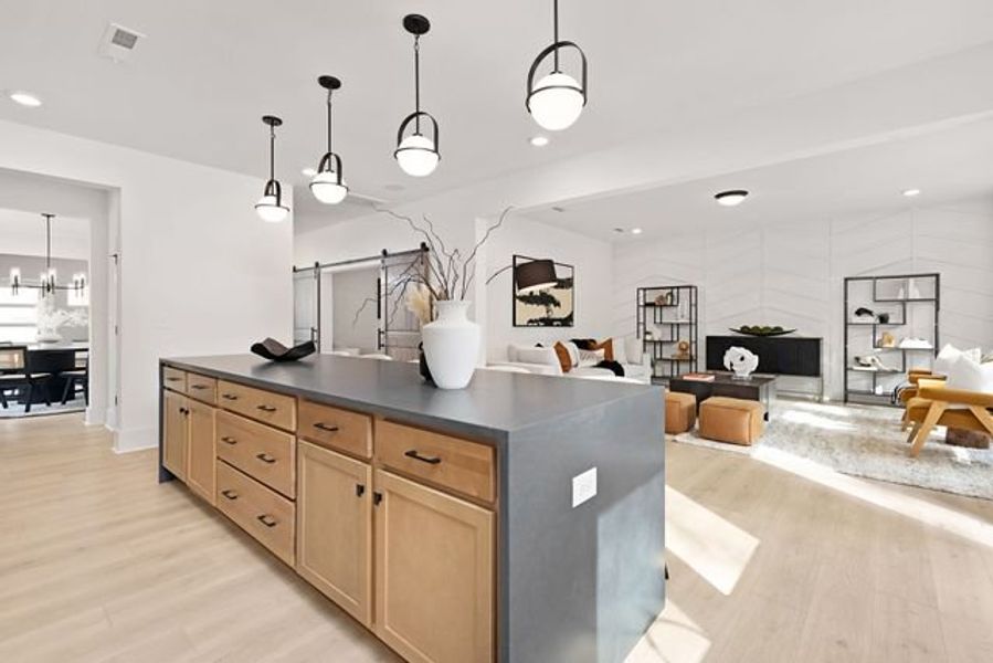Representative furnished interior of a home built from the TA3000 by True Homes in Westbrook Falls, Colfax (Image 6).
