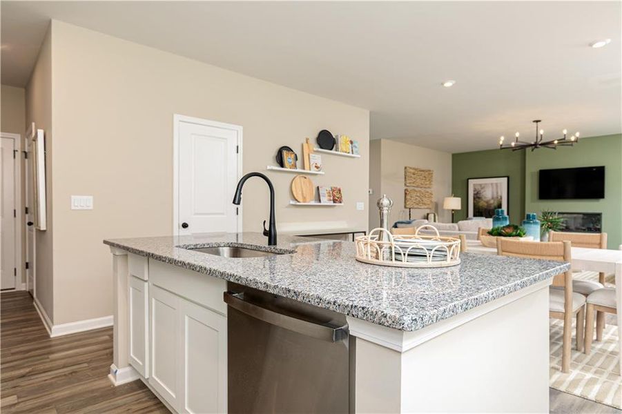 Furnished interior view inside a new home in Rhodes Glen, Lawrenceville (Image 34).