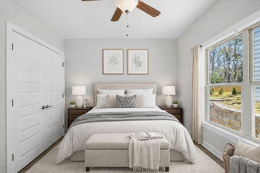 Furnished interior view inside a new home in , Fayetteville (Image 6).