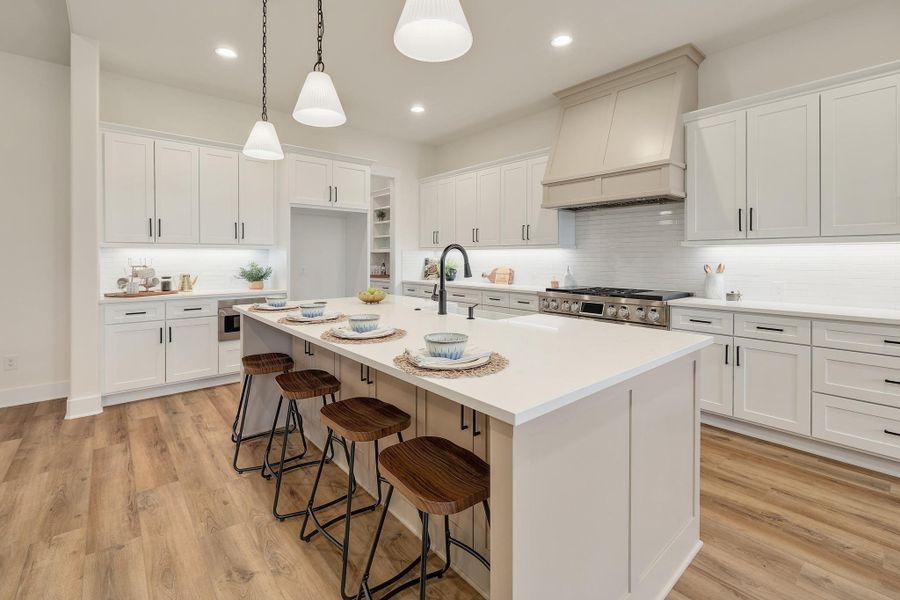 Furnished interior view inside a new home in , Liberty Hill (Image 18).