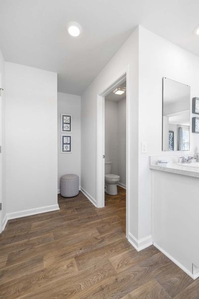 Representative unfurnished interior of a home built from the GALEN by D.R. Horton in The Pines at New Hampstead, Savannah (Image 18).