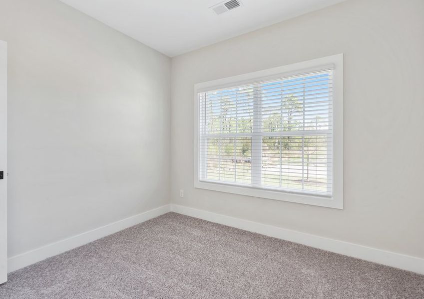 Each bedroom has its own closet