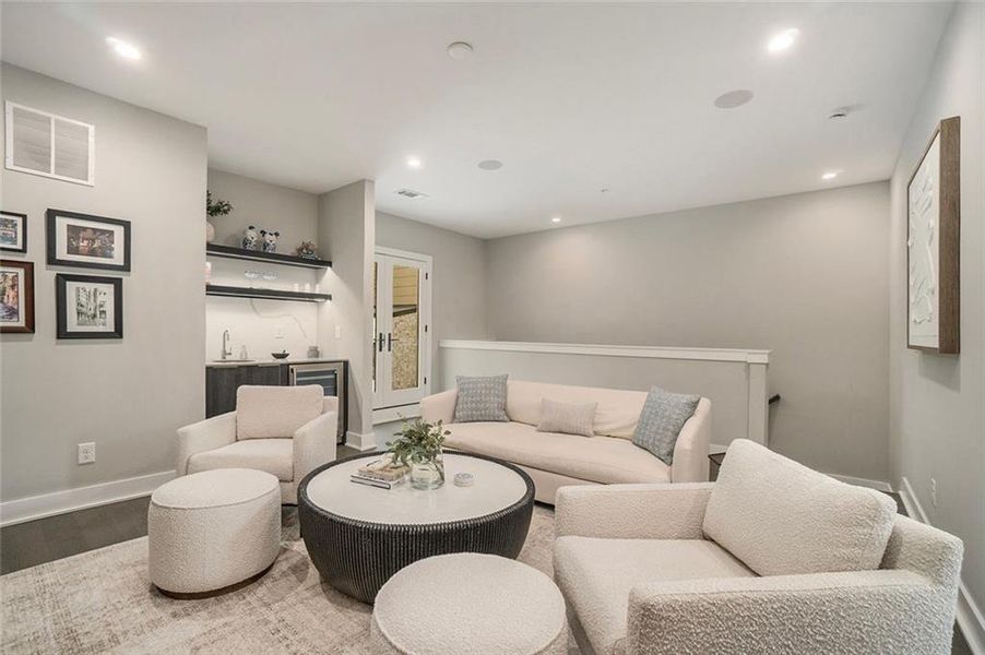 Furnished interior view inside a new home in , Atlanta (Image 47).