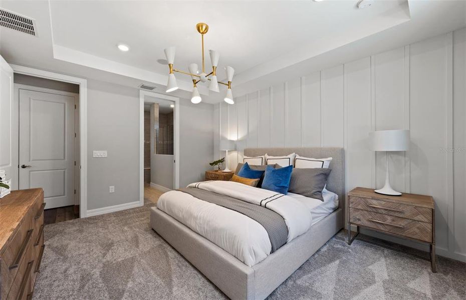 Furnished interior view inside a new home in Sapphire Point at Lakewood Ranch, Lakewood Ranch (Image 20).