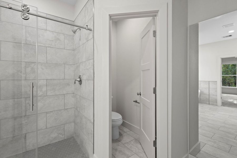 Furnished interior view inside a new home in , Nederland (Image 16). Furnished interior view inside a new home in , Nederland (Image 16).