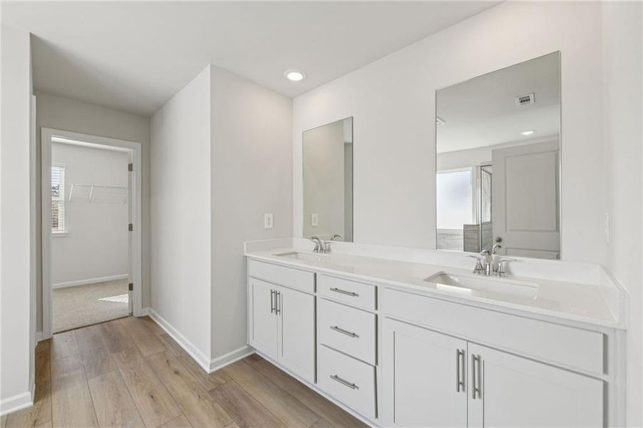 Furnished interior view inside a new home in Harmony Manor, Fairburn (Image 20).