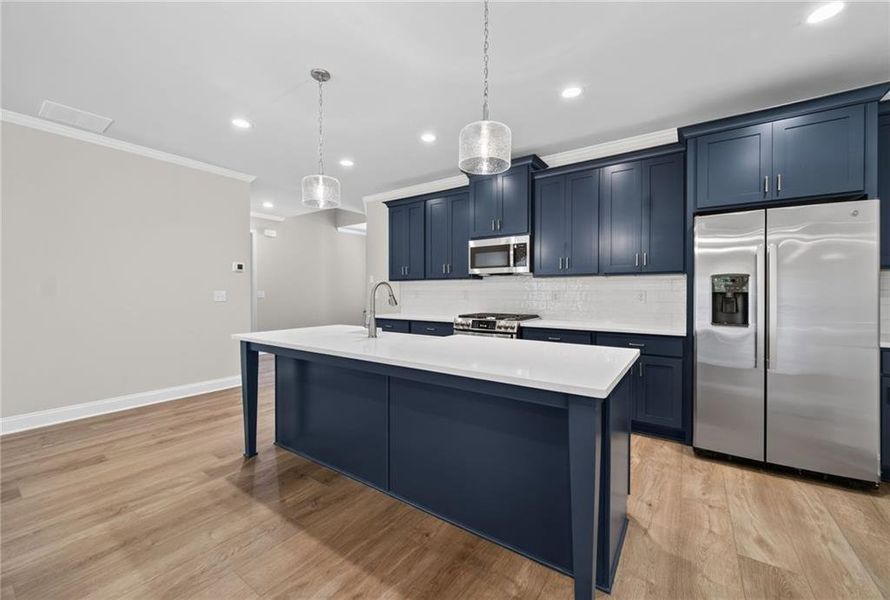 Furnished interior view inside a new home in , Loganville (Image 11).