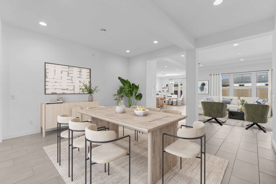 Furnished interior view inside a new home in Aloravita South, Peoria (Image 6).