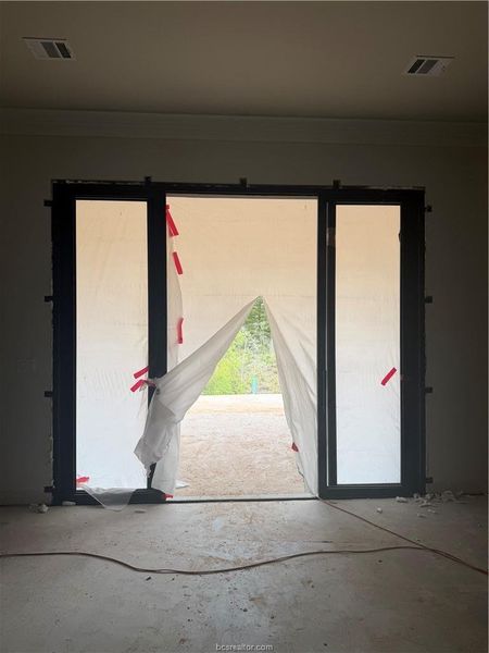 In-progress construction of a new home in , College Station, TX (Image 8).
