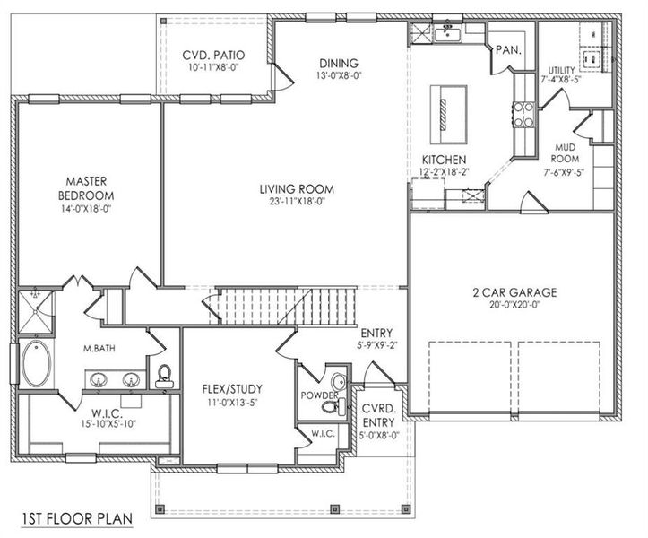 View of room layout