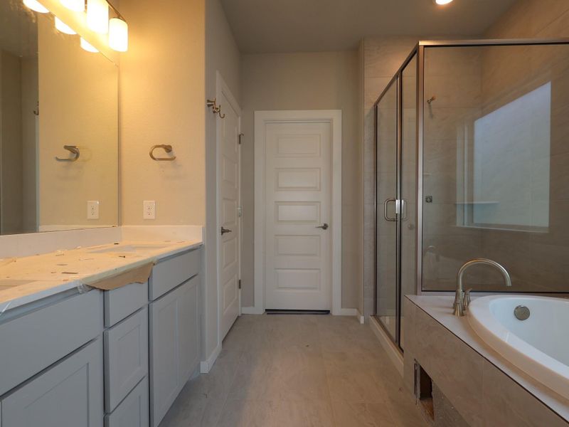 Furnished interior view inside a new home in Estancia West, Manchaca (Image 7).
