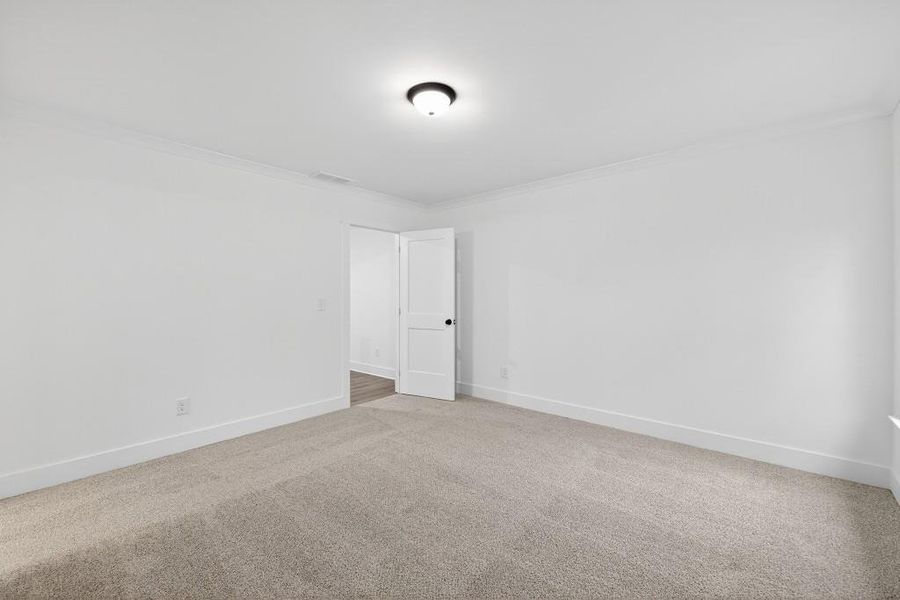 Spacious, unfurnished interior of a new home in , Statham (Image 43).
