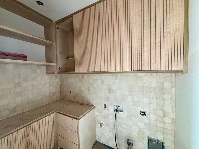 Attention to detail even in the utility room! Photo taken on Jan 5.