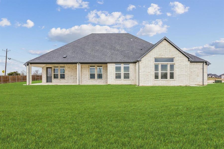 Exterior details and patio area of a home in , Waxahachie (Image 4). Exterior details and patio area of a home in , Waxahachie (Image 4).