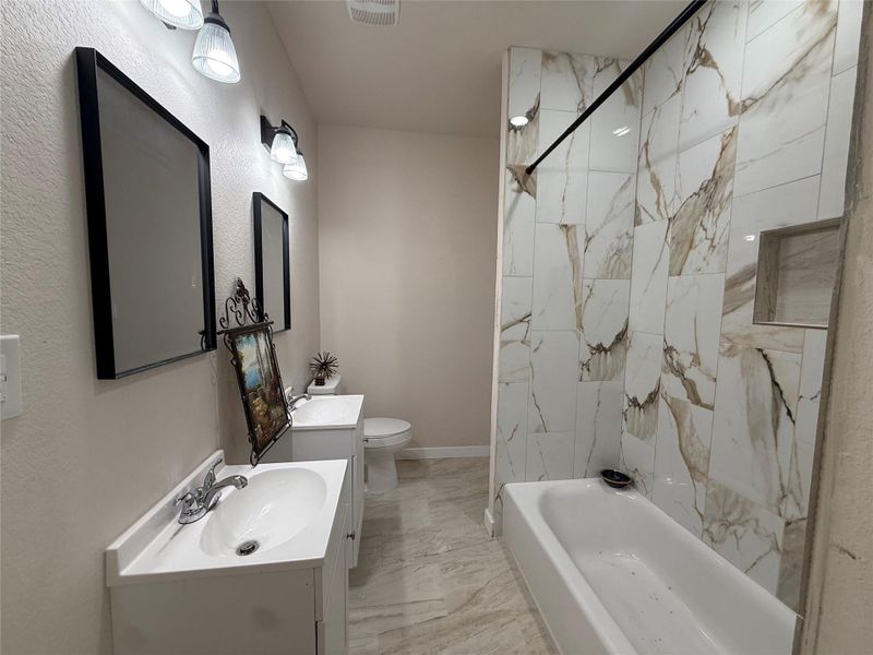 Furnished interior view inside a new home in , Beasley (Image 4).