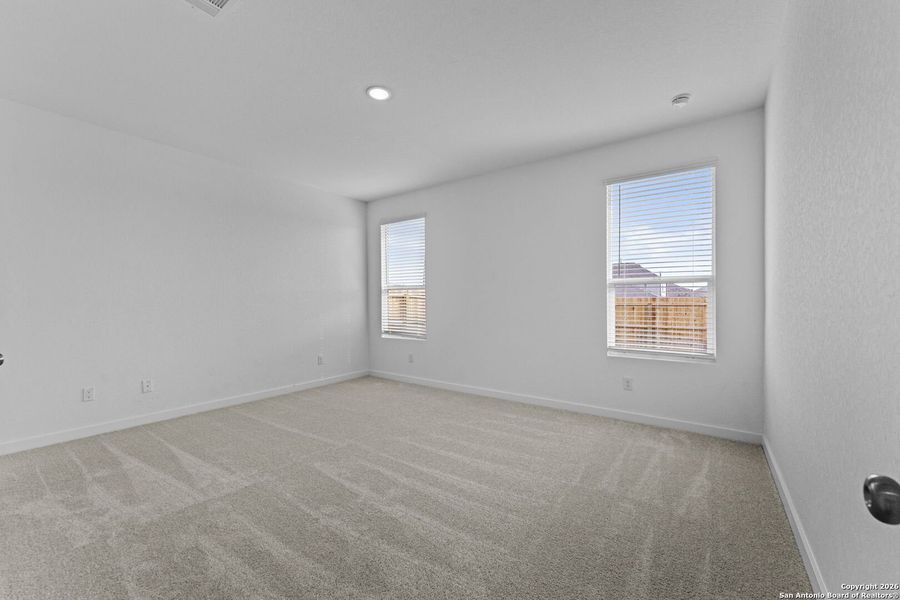 Spacious, unfurnished interior of a new home in Voss Farms: Coastline Collection, New Braunfels (Image 28).