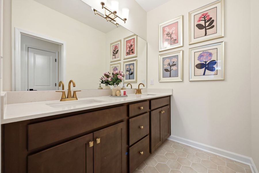 Representative furnished interior of a home built from the The Aspen by Davidson Homes LLC in Ashland, Holly Springs (Image 21).