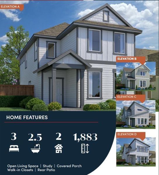 View of marketing collateral with multiple images View of marketing collateral with multiple images