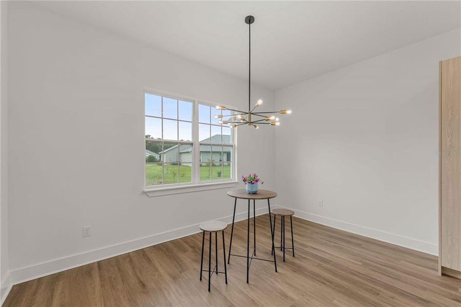 Furnished interior view inside a new home in , Beverly Hills (Image 12).