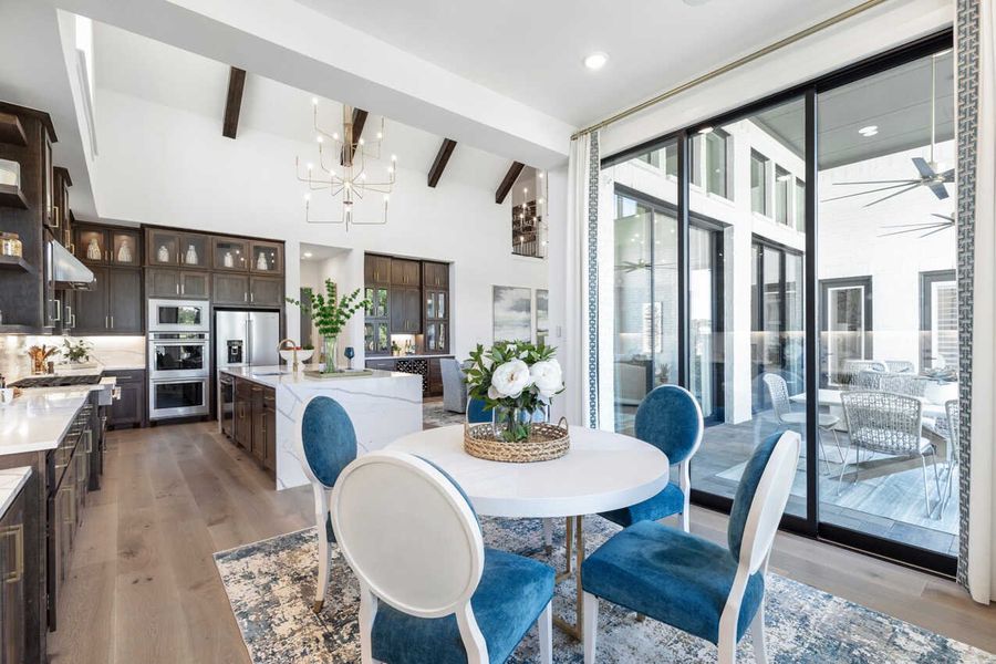 Representative Breakfast Nook - some options shown