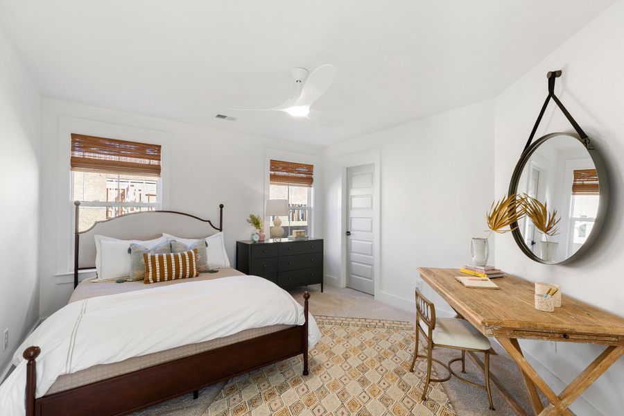 Furnished interior view inside a new home in Miller's Crossing, Johns Island (Image 35).