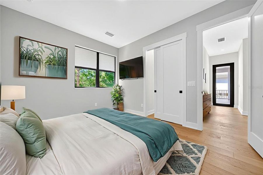 Furnished interior view inside a new home in , Sarasota (Image 7).