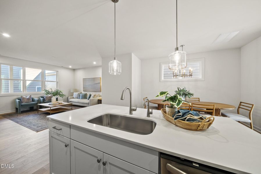 Open Concept Kitchen/Living/Dining