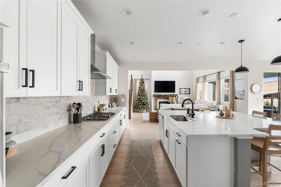 Furnished interior view inside a new home in Macanta Destination Collection, Castle Rock (Image 29). Furnished interior view inside a new home in Macanta Destination Collection, Castle Rock (Image 29).