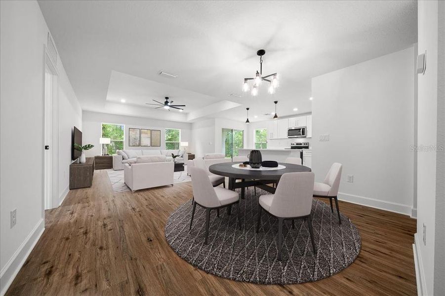 Furnished interior view inside a new home in , Weeki Wachee (Image 15).
