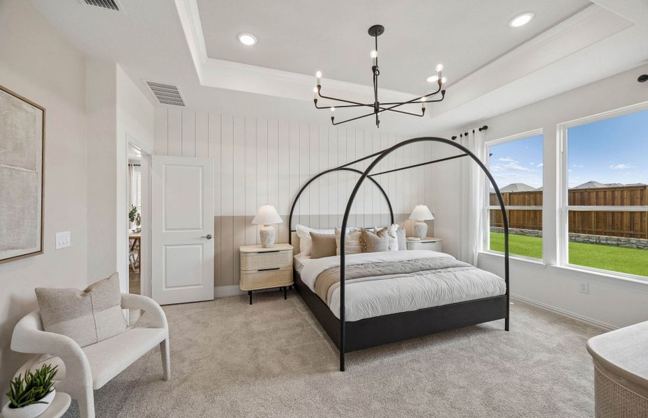 Representative furnished interior of a home built from the Emory by Pulte Homes in Wilson Creek Meadows, Celina (Image 11).