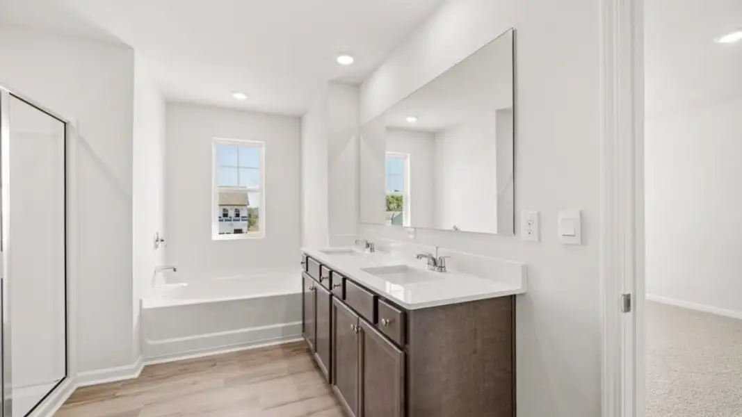 Furnished interior view inside a new home in Liberty Crossing, Braselton (Image 7).