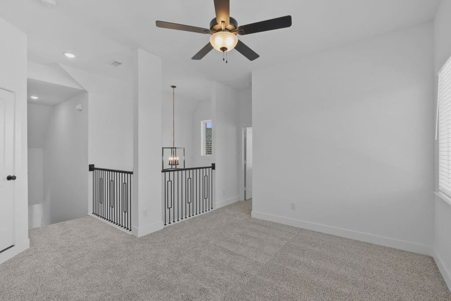 Representative unfurnished interior of a home built from the Cayman by Chesmar Homes in Blue Heron, Mont Belvieu (Image 79). Representative unfurnished interior of a home built from the Cayman by Chesmar Homes in Blue Heron, Mont Belvieu (Image 79).