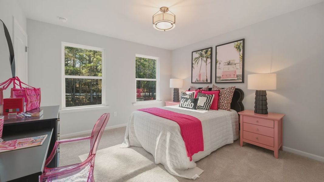 Furnished interior view inside a new home in Hamilton Lakes, Lawrenceville (Image 25).