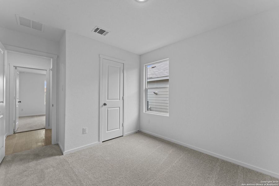 Spacious, unfurnished interior of a new home in Voss Farms: Watermill Collection, New Braunfels (Image 17).