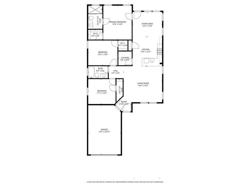 View of room layout View of room layout