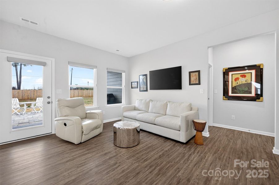 Furnished interior view inside a new home in Saddlebrook, Sherrills Ford (Image 16).