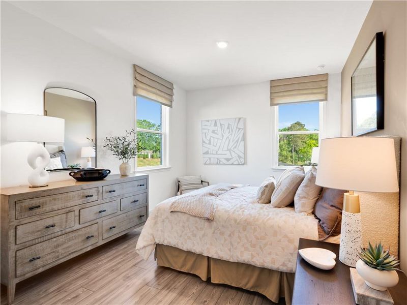 Furnished interior view inside a new home in Oakmead, Buford (Image 5).