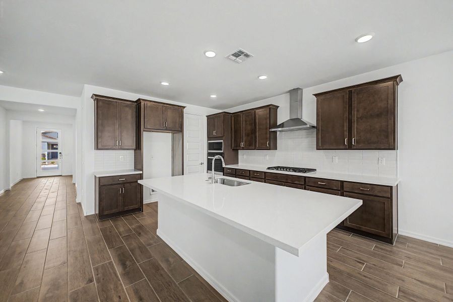 Furnished interior view inside a new home in Las Ventanas, Goodyear (Image 2).