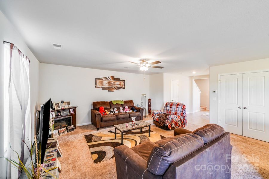 Furnished interior view inside a new home in Pinnacle Estates, Shelby (Image 10).
