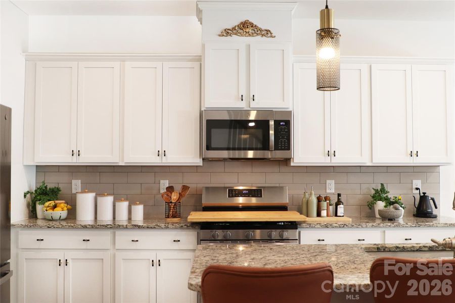 Furnished interior view inside a new home in , Monroe (Image 8).