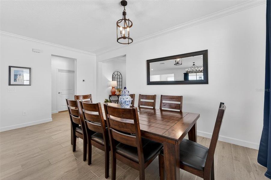 Furnished interior view inside a new home in Southshore Bay Active Adult, Wimauma (Image 9).