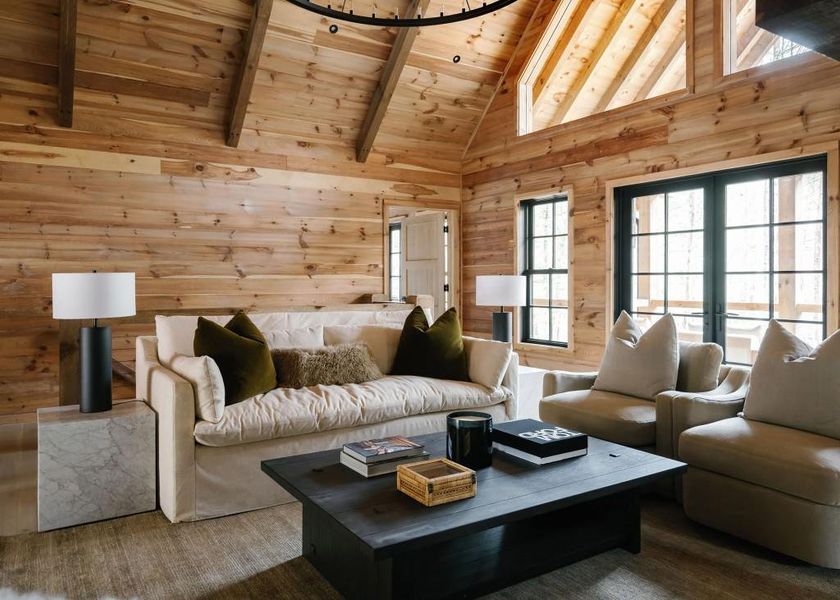 Furnished interior view inside a new home in , Blue Ridge (Image 11).