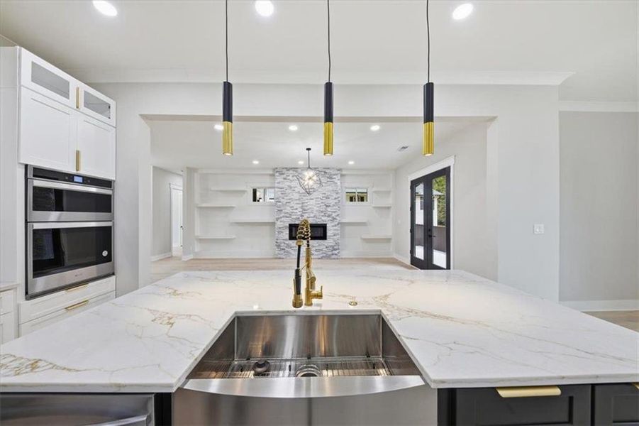 Furnished interior view inside a new home in , Acworth (Image 5).